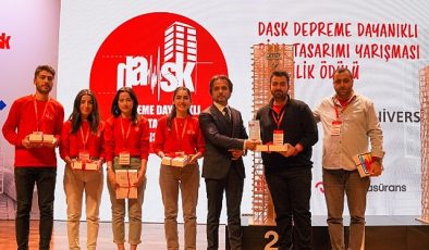 7. DASK Depreme Dayanıklı Bina Tasarımı Yarışması HKÜ’de Gerçekleştirildi