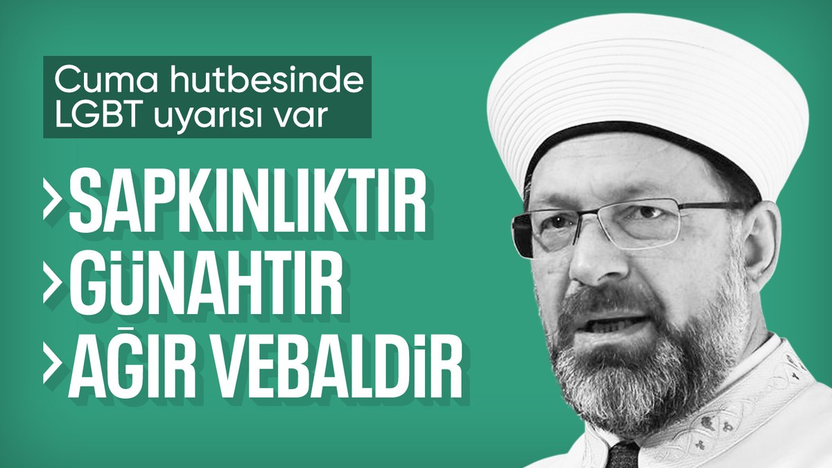 Diyanet’in cuma hutbesi: Fıtratı korumak, aileyi korumaktır