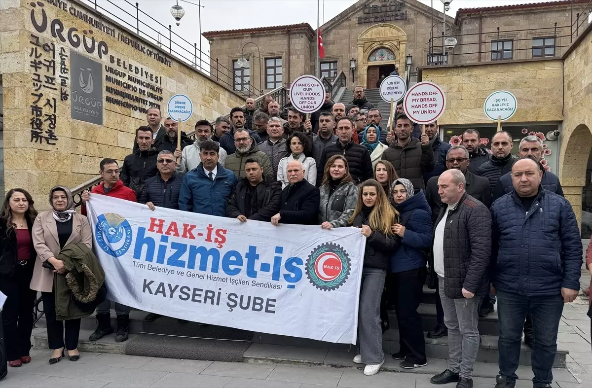 Ürgüp’teki İşten Çıkarma Protestosu
