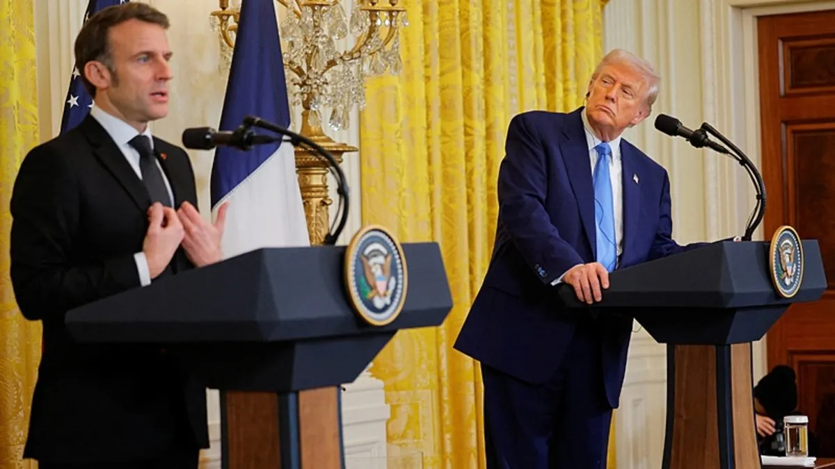 ABD Başkanı Trump ve Macron Beyaz Saray’da bir araya geldi: “Akıllı davranırsak Ukrayna’daki savaşın haftalar içinde sona erebileceğini düşünüyorum…”