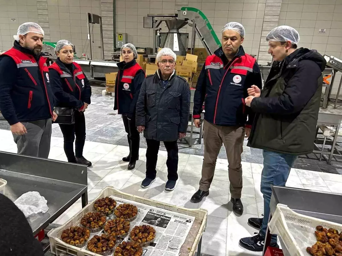 Hurma Üretim Tesislerine Denetim