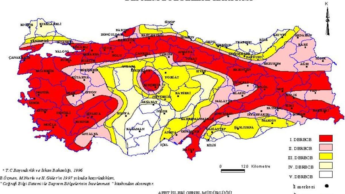 TÜRKİYE FAY HATTI HARİTASI 2025! MTA Diri Fay Hatları Hangi İllerden Geçiyor? AFAD Türkiye Deprem Tehlike Haritası Sorgulama!