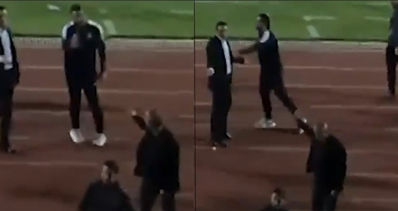 İsmail Kartal sinirlerine hakim olamadı! Elini sıkmadı