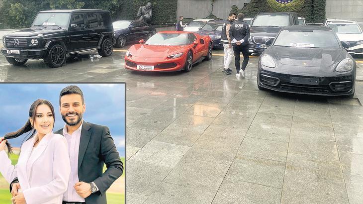 Lüks araçları satışa çıkıyor