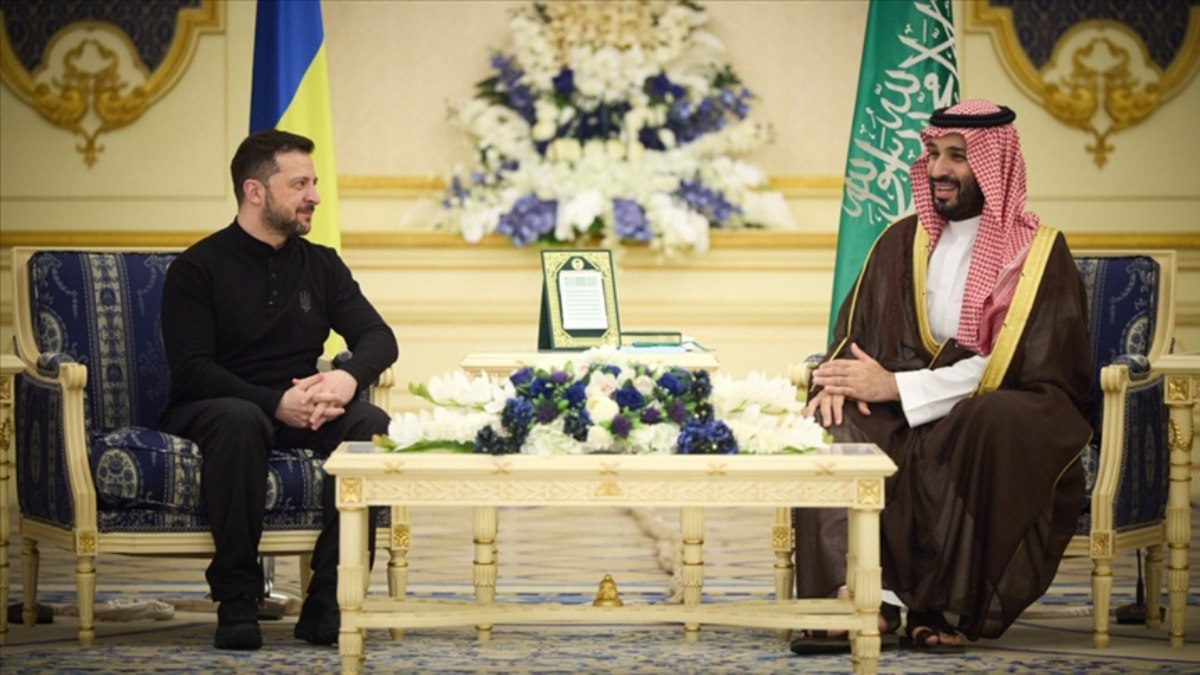 Vladimir Zelensky, Prens Selman ile görüştü